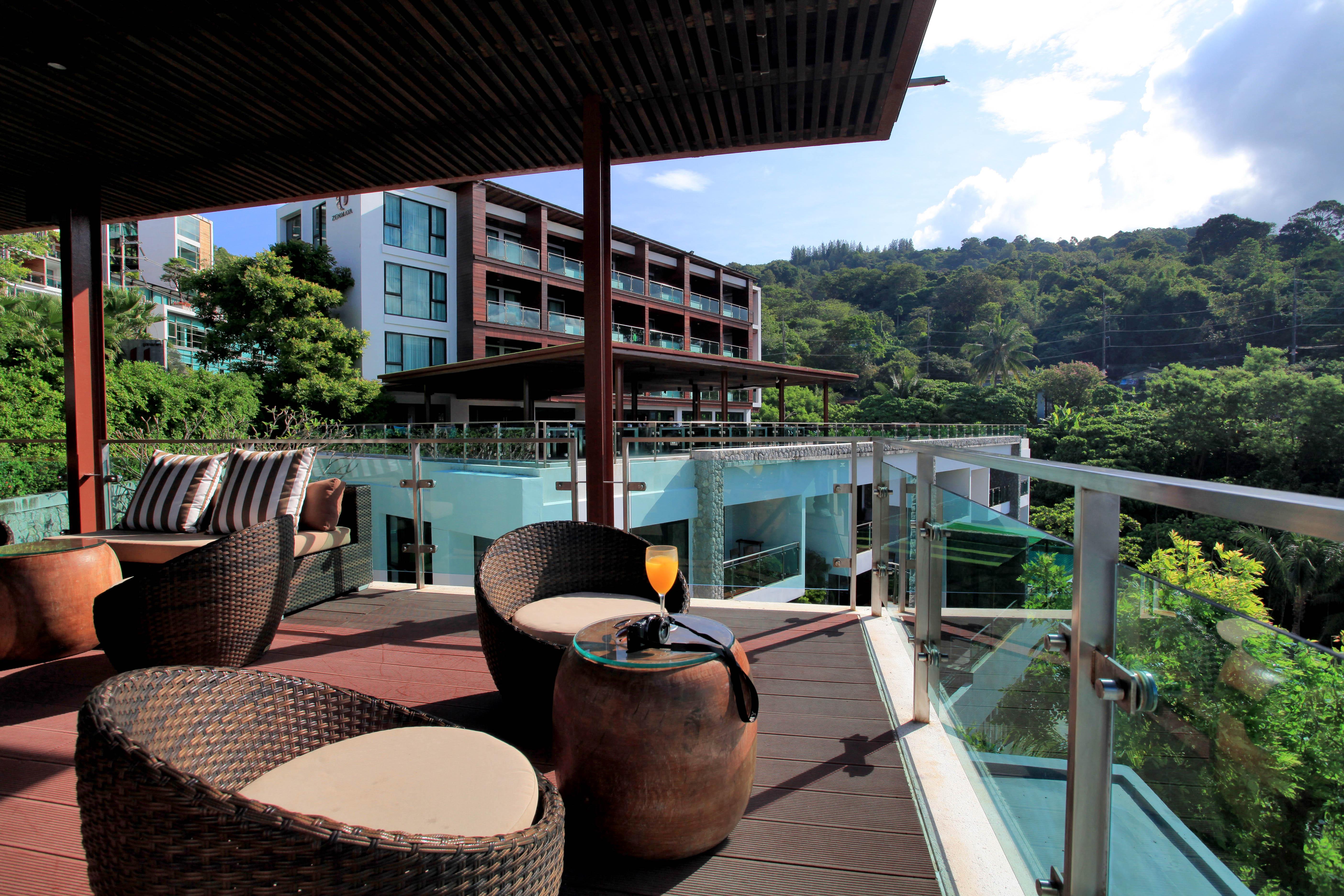 Hotel Zenmaya Oceanfront Phuket, Trademark Collection By Wyndham Patong Exterior foto